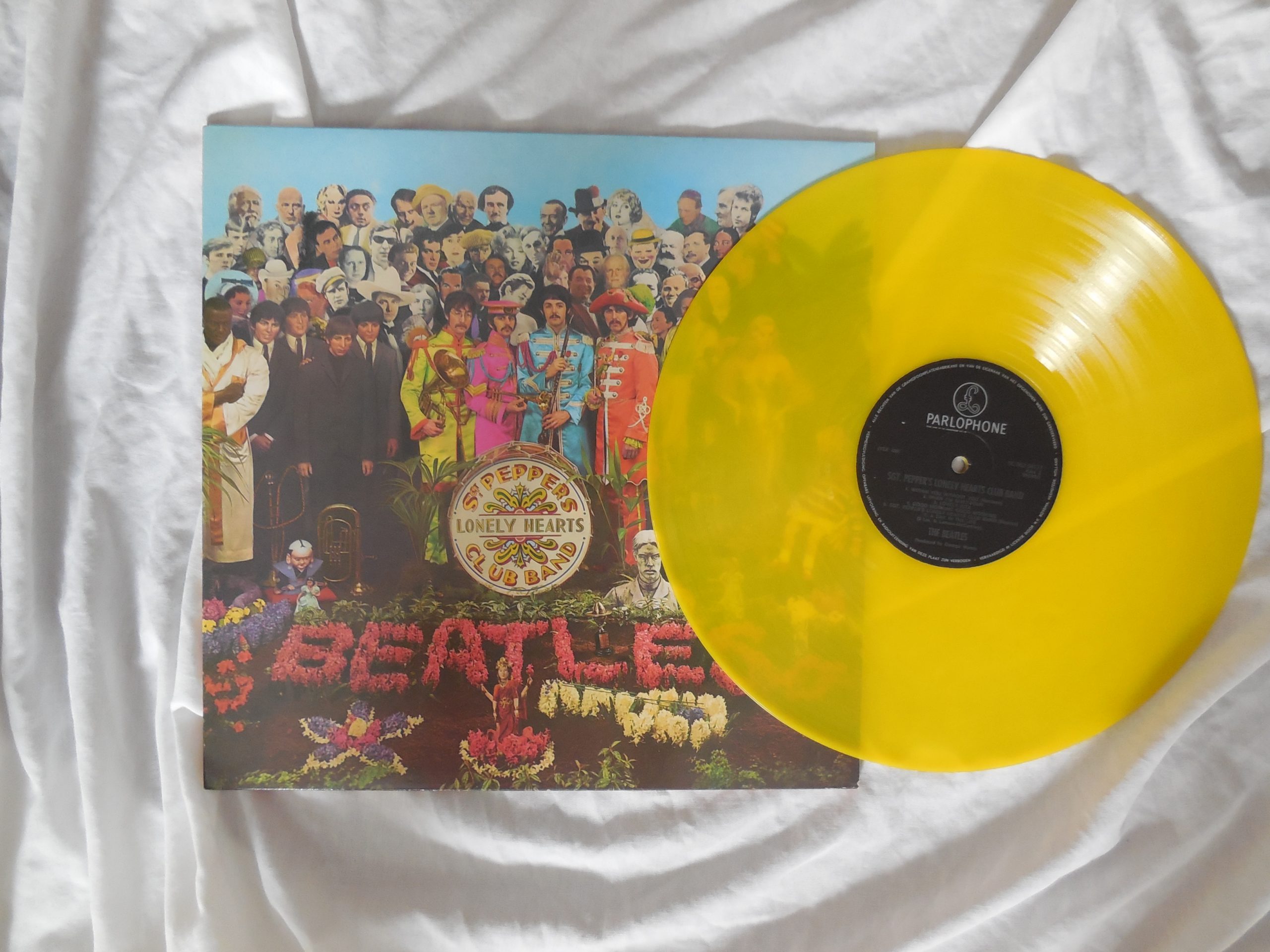 beatles colored vinyl lp